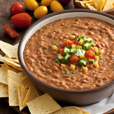 Gęsty dip fasolowy tex-mex