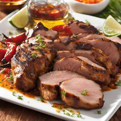 Wieprzowina po karaibsku w marynacie jerk - przepis