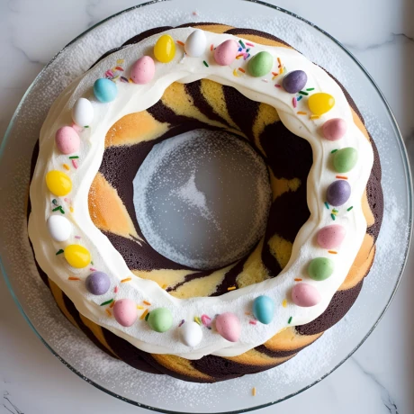 Wielkanocna babka marmurkowa - przepis