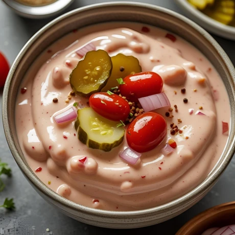 Domowy sos do hamburgerów